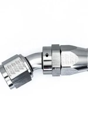 Price Drop Deatschwerks Titanium 30 Deg 10AN Female Flare Swivel PTFE Hose End w/Olive Insert