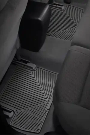 WeatherTech 98-06 BMW 3-Series Rear Rubber Mats - Black | Graveyard Performance Money Back Guarantee