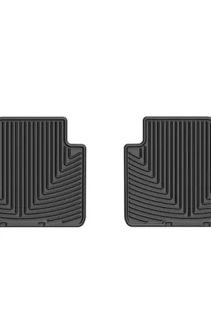 WeatherTech 12+ BMW 3-Series (F30) Rear Rubber Mats - Black | Graveyard Performance Exclusive Offer