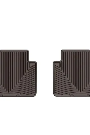 WeatherTech 2012+ BMW 3-Series (F30) Rear Rubber Mats - Cocoa | Graveyard Performance Limited Edition
