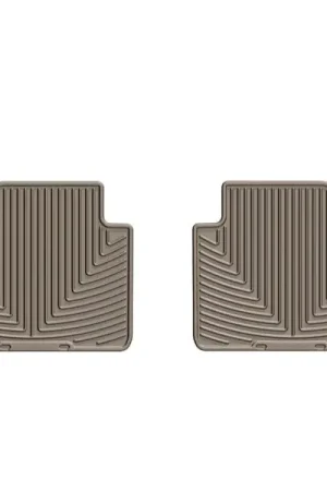 Buy Today WeatherTech 12+ BMW 3-Series (F30) Rear Rubber Mats - Tan | Graveyard Performance