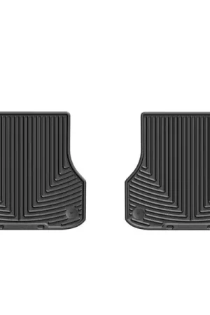 WeatherTech 12+ Audi A6/S6 Rear Rubber Mats - Black | Graveyard Performance One Day Deal