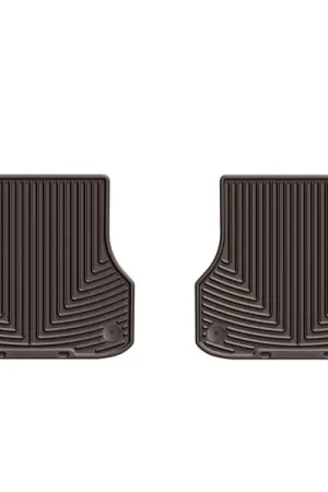 Price Drop WeatherTech 2012+ Audi A6/S6 Rear Rubber Mats - Cocoa | Graveyard Performance