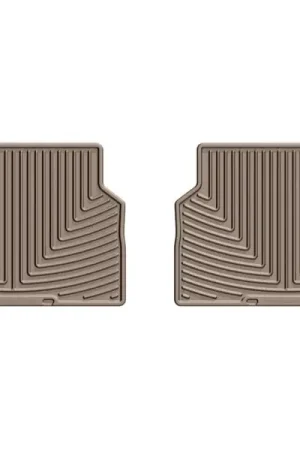 Deal WeatherTech 2014-2016 BMW 5-Series Rear Rubber Mats - Tan | Graveyard Performance