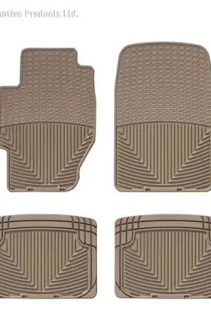 WT Rubber Mats - Rear - Tan | Graveyard Performance Popular