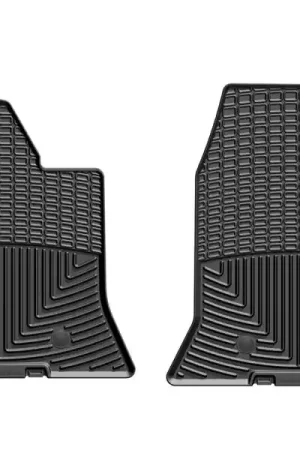 Flash Sale WeatherTech 2014+ Chevrolet Corvette Front Rubber Mats - Black | Graveyard Performance
