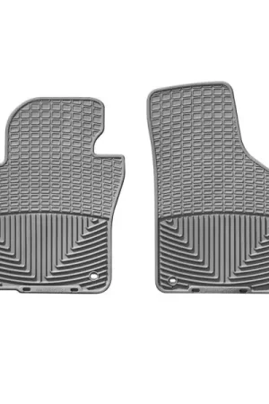 Genuine WeatherTech 05+ Volkswagen GLI Sedan Front Rubber Mats - Grey | Graveyard Performance