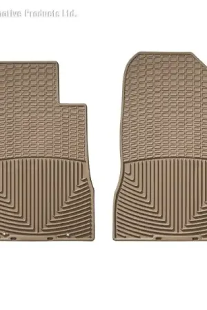 WeatherTech 06-11 Honda Civic Coupe / Si Coupe Front Rubber Mats - Tan | Graveyard Performance Top Pick