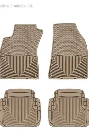 Save Now WT Rubber Mats - Rear - Tan | Graveyard Performance