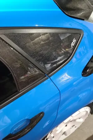 Reduced Price Ford Focus ST (2011-2018) / RS (2016-2018) Carbon Fiber Rear Window Covers | Graveyard Performance