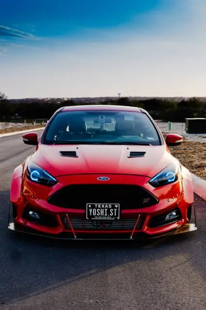 Top Pick Ford Focus ST (2015-2018 Facelift) Front Splitter V3 | Graveyard Performance