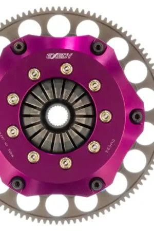 Exedy 92-01 Acura Integra LS 1.8L Hyper Compe-R Twin Cerametallic Clutch Rigid Disc Push Type Cover | Graveyard Performance Top Pick