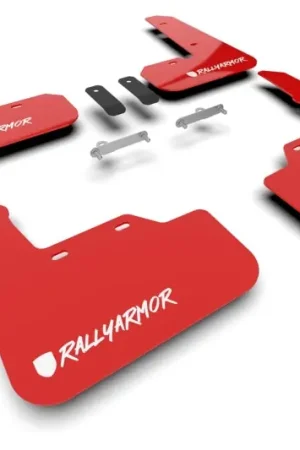 Place Order Rally Armor 22-25 Subaru WRX Red UR Mud Flap Altered Font White Logo | Graveyard Performance