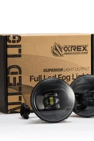 AlphaRex Universal Chevrolet/GMC/Pontiac DoubleTap Dual Color LED Projector Fog Lights - White/Amber | Graveyard Performance Viral