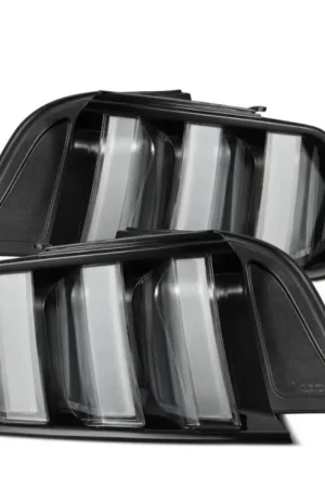 Free Delivery AlphaRex 15-23 Ford Mustang NOVA-Series Prismatic LED Tail Lights Black-Clear | Graveyard Performance