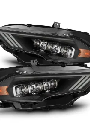 Factory Price AlphaRex 18-22 Ford Mustang NOVA-Series LED Projector Headlights Black | Graveyard Performance