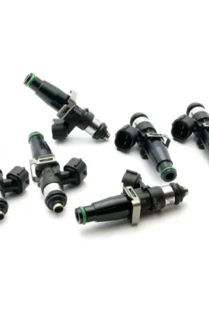 Authentic DeatschWerks Set of 6 High Impedance 2400cc Injectors for Toyota Supra TT 93-98 Top Feed Conversion | Graveyard Performance