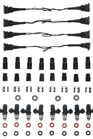 Seasonal Sale DeatschWerks LS Injector Kit Set of 8 2400cc/min Injectors | Graveyard Performance