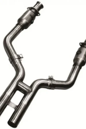 Kooks 05-10 Ford Mustang GT 4.6L 3V Auto/Manual 3in x 2 1/2in OEM Cat H Pipe Kooks HDR Req | Graveyard Performance Hot Deal