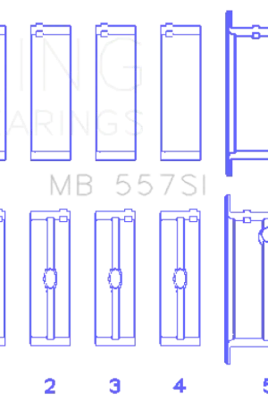 King Engine Bearings For General Motors 262/267/302/307/327/350 | Graveyard Performance Popular