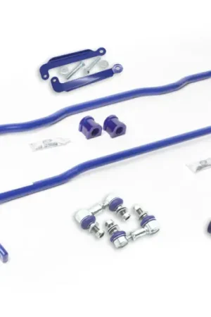 SuperPro 2015 Subaru WRX Limited Front / Rear 26mm F/24mm R Adjustable Sway Bar and Link Set | Graveyard Performance Handmade